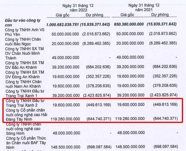 BaF Việt Nam dùng cổ phần hai Công ty đang lỗ lũy kế để đảm bảo lô trái phiếu phát hành cho International Finance Corporation.