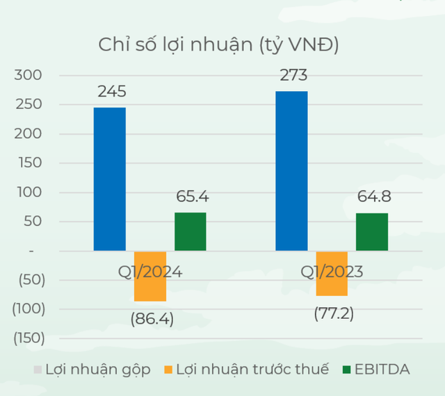 Lộc Trời duy trì EBITDA dương trong quý I/2024