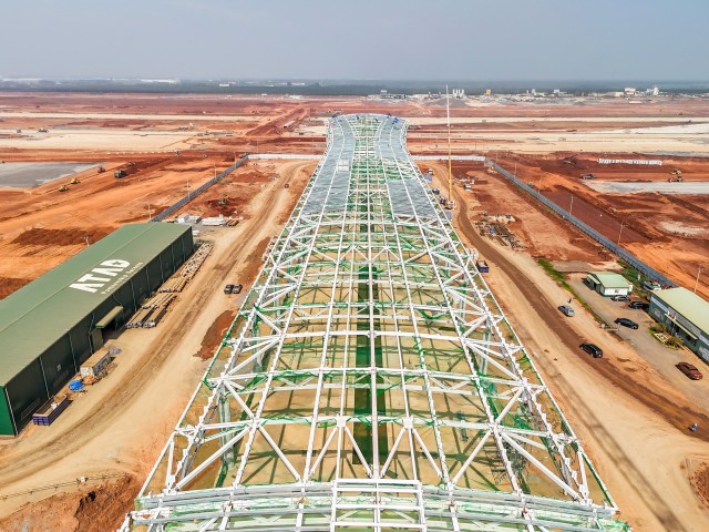 Công trường dự án Cảng hàng không quốc tế Long Thành Công trường dự án Cảng hàng không quốc tế Long Thành