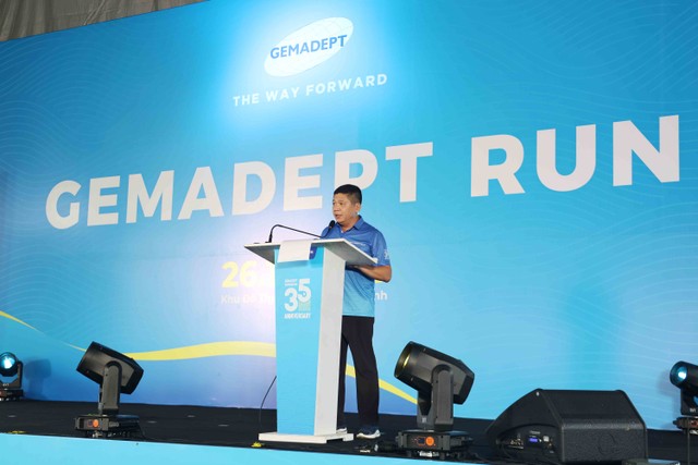 Ông Đỗ Công Khanh, Phó tổng giám đốc Gemadept (Ảnh Lê Toàn).