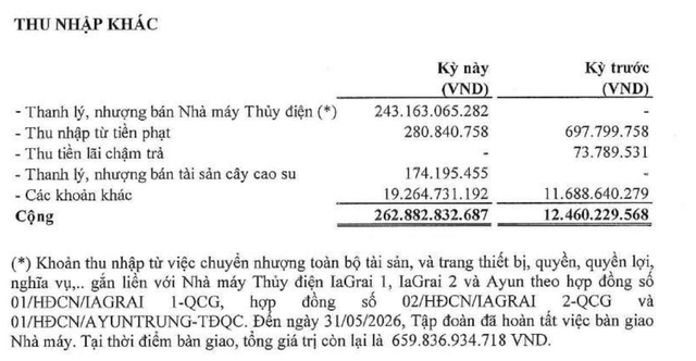 QCG ghi nhận thu nhập khác đột biến nửa đầu năm 2026. QCG ghi nhận thu nhập khác đột biến nửa đầu năm 2026.