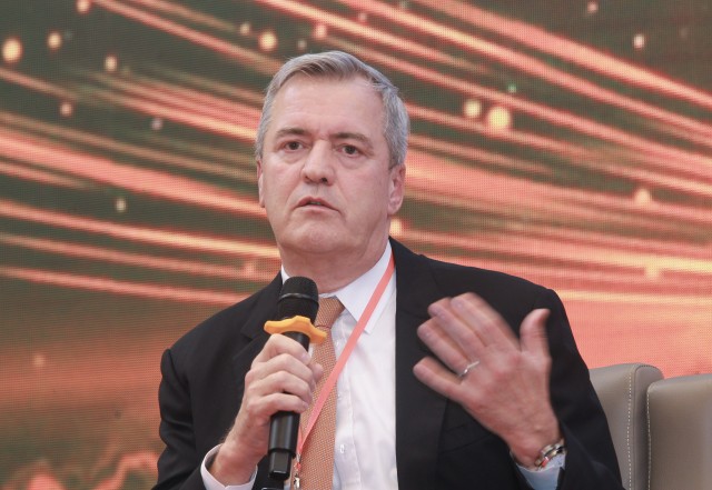 Ông Steven Wolstenholme, Chủ tịch kiêm Tổng giám đốc, Công ty TNHH Phát triển Nam Hội An - Hoiana Resort &amp; Golf . Nguồn: Chí Cường.