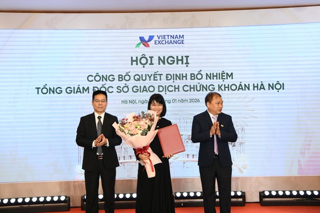 Bà Vũ Thị Thúy Ngà, Tân Tổng giám đốc HNX