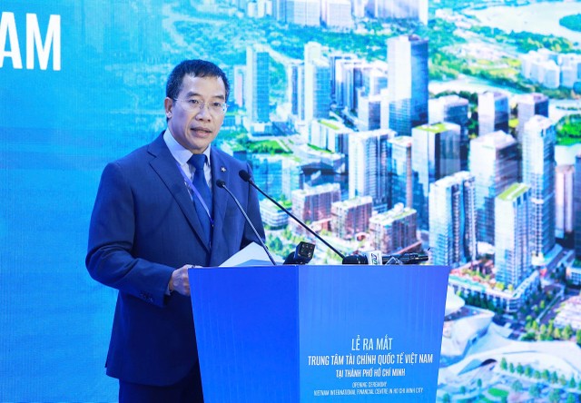 Ông Lưu Trung Thái, Chủ tịch MB phát biểu tại sự kiện