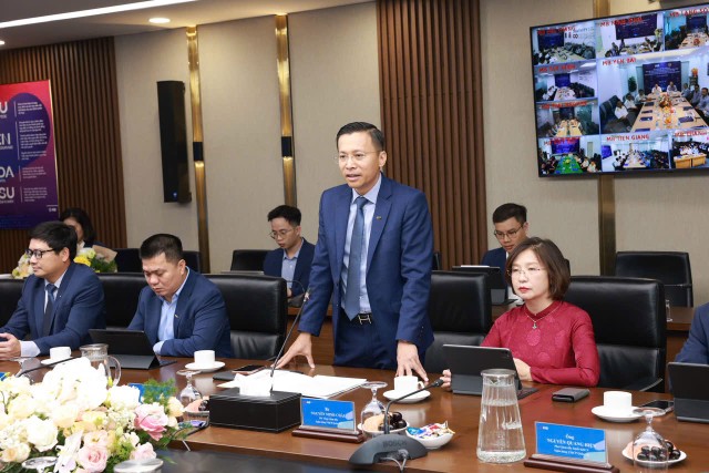 Ông Phạm Như Ánh, Tổng giám đốc MB phát biểu tại sự kiện