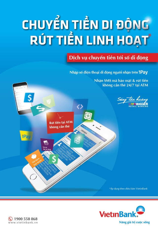 VietinBank: Rút tiền không cần dùng thẻ ảnh 1