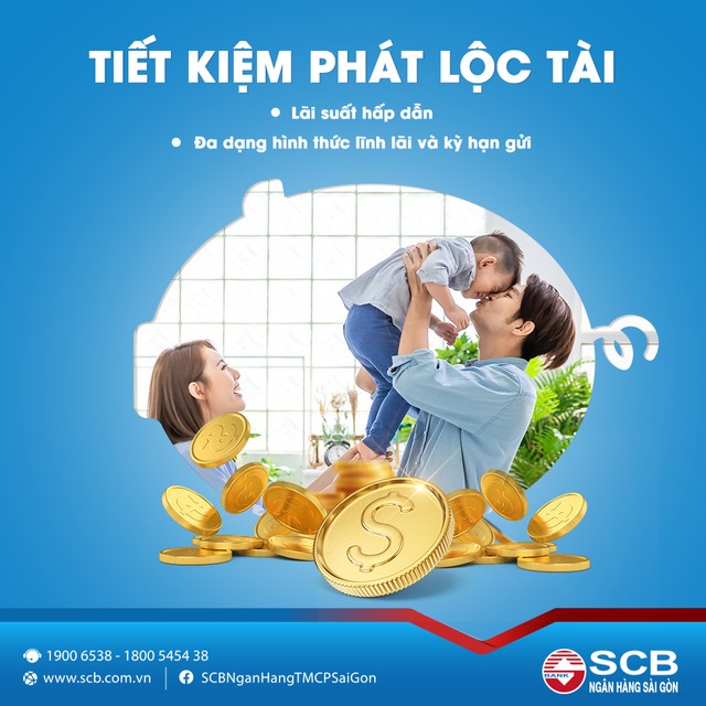 “Tiết kiệm Phát Lộc Tài” với SCB ảnh 1