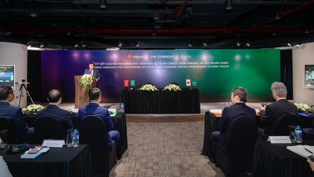 VPBank ký kết bán 49% vốn FECredit cho SMBC