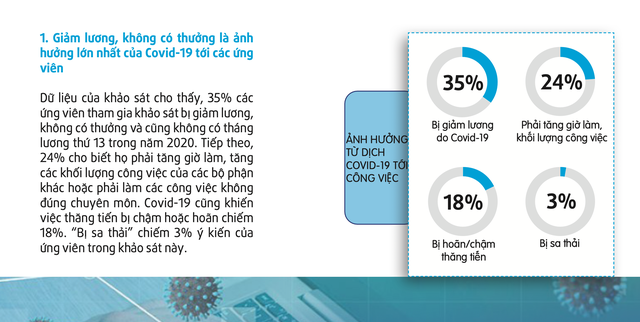 “Bị sa thải” chiếm 3% ý kiến của ứng viên trong khảo sát này.