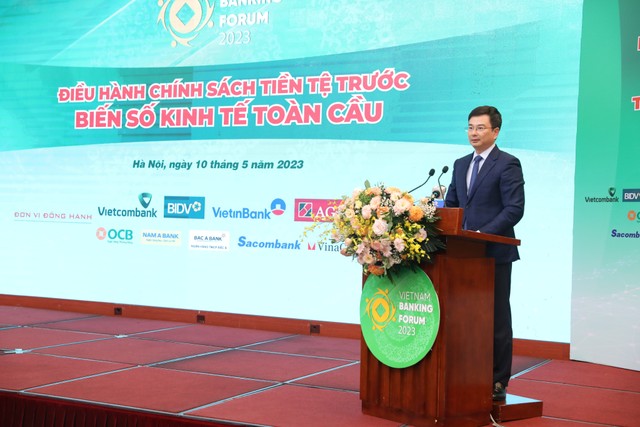 Phó Thống đốc NHNN Phạm Thanh Hà phát biểu tại Diễn đàn