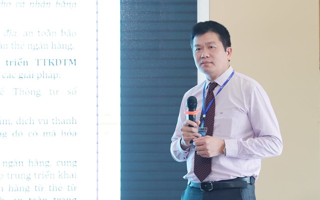 Ông Phạm Trường Giang, Phụ trách Phòng phát triển thanh toán Vụ Thanh toán, NHNN