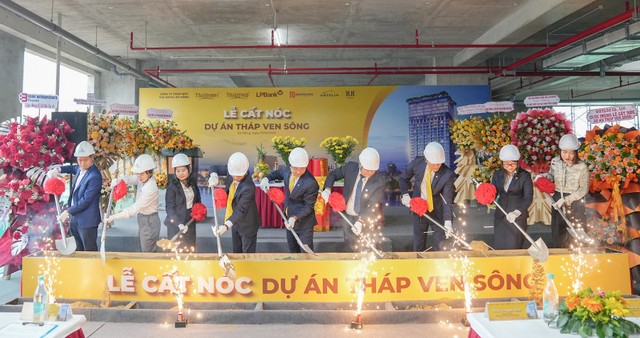 Dự án Tháp Ven sông với vị trí đắc địa sẽ là nơi đặt trụ sở Văn phòng đại diện khu vực miền Trung – Tây Nguyên của LPBank