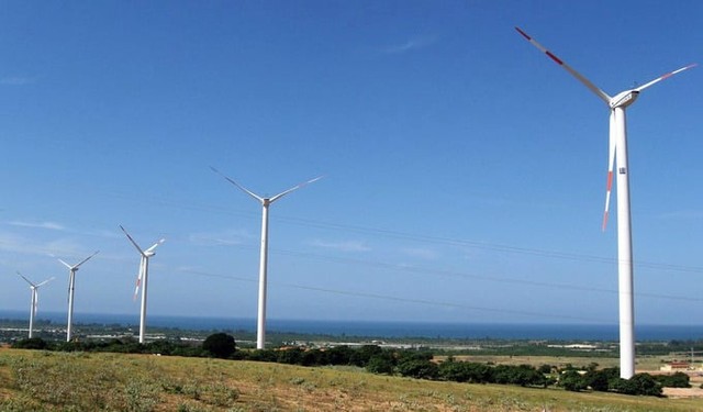 Một dự án năng lượng điện gió có nguồn vay từ Agribank