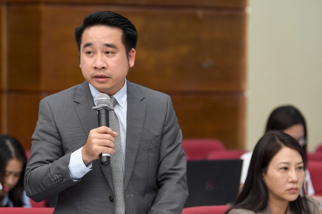 Ông Vũ Hồng Sơn, Chủ tịch HĐQT Công ty cổ phần vàng bạc đá quý Bảo Tín Mạnh Hải