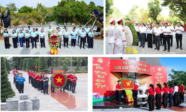 Các đơn vị trong hệ thống Agribank dâng hương tưởng niệm, tri ân Anh hùng liệt sĩ Các đơn vị trong hệ thống Agribank dâng hương tưởng niệm, tri ân Anh hùng liệt sĩ