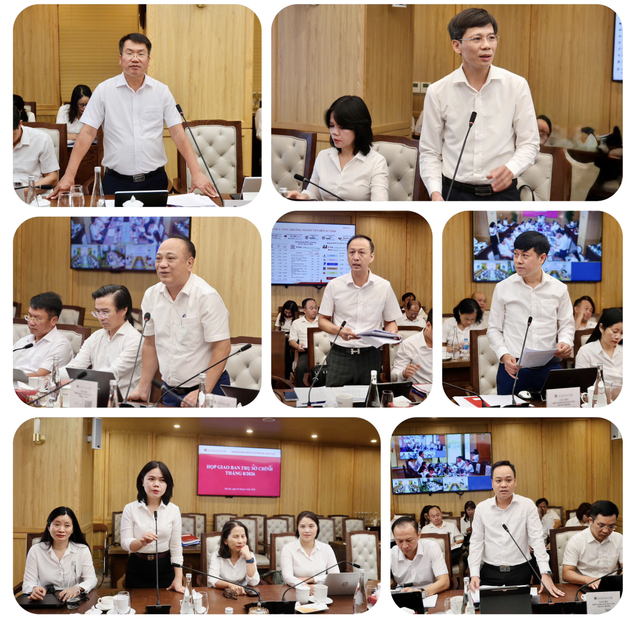 Đại diện các đơn vị tại trụ sở chính báo cáo tại Hội nghị Đại diện các đơn vị tại trụ sở chính báo cáo tại Hội nghị
