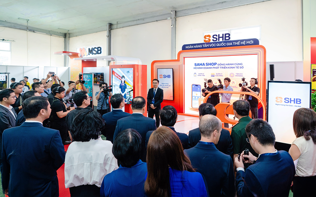 SHB giới thiệu Giải pháp tài chính số dành cho hộ kinh doanh trước Thống đốc NHNN SHB giới thiệu Giải pháp tài chính số dành cho hộ kinh doanh trước Thống đốc NHNN