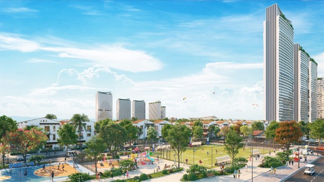 Dự án Blanca City sở hữu hệ tiện ích toàn diện và vị trí “kim cương” tại Vũng Tàu, TP.HCM. Ảnh phối cảnh