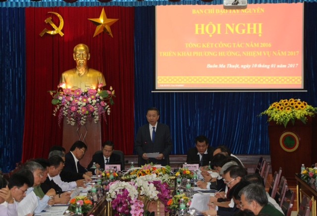 Ban chỉ đạo Tây Nguyên tổ chức tổng kết năm 2016 ảnh 2