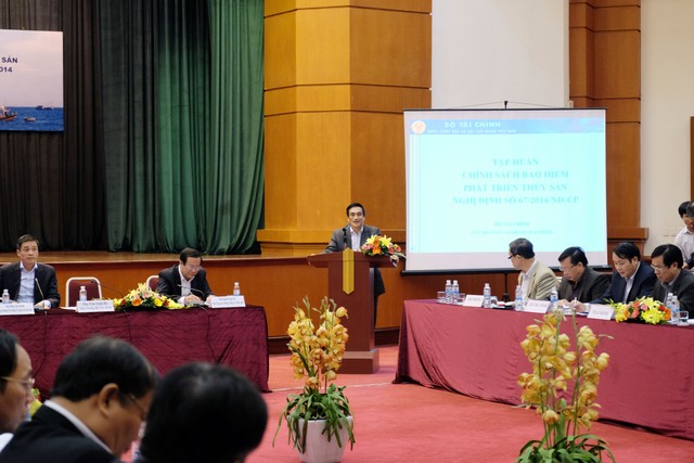 4 doanh nghiệp bảo hiểm ký kết đồng bảo hiểm thủy sản ảnh 1