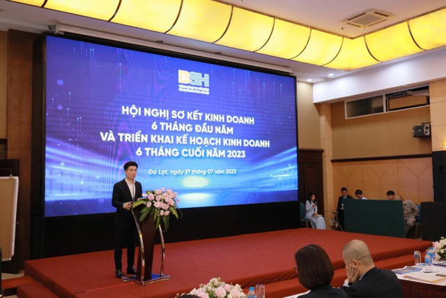 Chủ tịch HĐQT BSH Đỗ Quang Vinh phát biểu tại Hội nghị