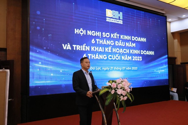 Tổng Giám đốc Bảo hiểm BSH Nguyễn Văn Trưởng phát biểu tại Hội nghị