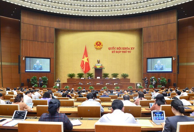 Quốc hội sáng 8/11 bàn về công tác phòng chống tội phạm năm 2022.