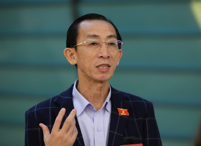 Đại biểu Trần Hoàng Ngân (đoàn TP HCM)