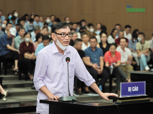 Bị cáo Mai Quang Bài, nguyên cán bộ Thanh tra Xây dựng quận Hà Đông