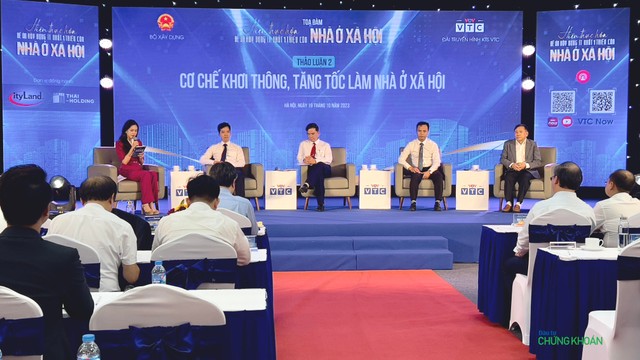 Toạ đàm “Hiện thực hoá Đề án xây dựng ít nhất 1 triệu căn nhà ở xã hội” chiều 19/10