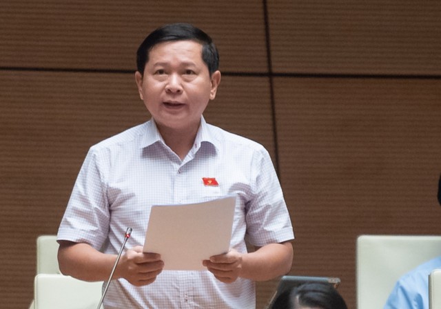 Đại biểu Nguyễn Minh Tâm (đoàn Quảng Bình)