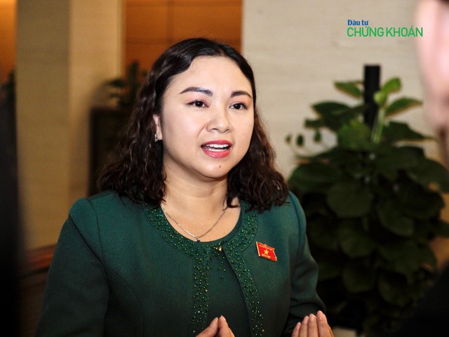 Đại biểu Đặng Bích Ngọc (đoàn Hòa Bình) - Ảnh: M.Minh