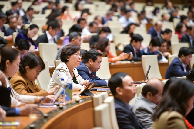 Quốc hội thảo luận dự thảo Luật Các tổ chức tín dụng (sửa đổi) chiều 15/1 Quốc hội thảo luận dự thảo Luật Các tổ chức tín dụng (sửa đổi) chiều 15/1