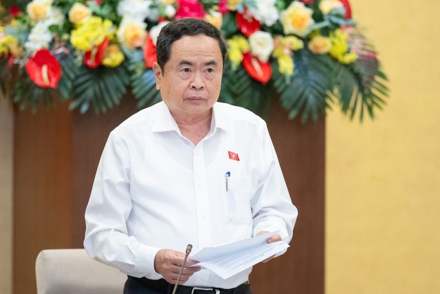 Phó Chủ tịch Thường trực Quốc hội Trần Thanh Mẫn điều hành phiên họp chiều 15/5