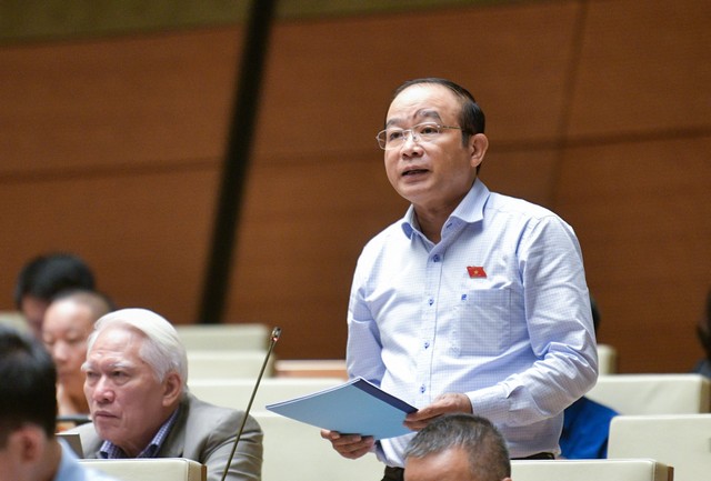 Đại biểu Lã Thanh Tân (đoàn Hải Phòng)