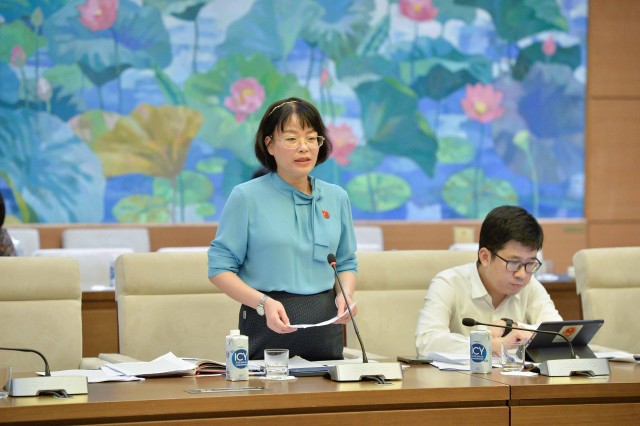 Bà Nguyễn Thị Mai Phương, Phó chủ nhiệm Uỷ ban Pháp luật của Quốc hội