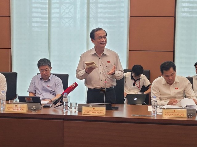 Đại biểu Huỳnh Thanh Phương (đoàn Cần Thơ) - Ảnh: Phan Thảo