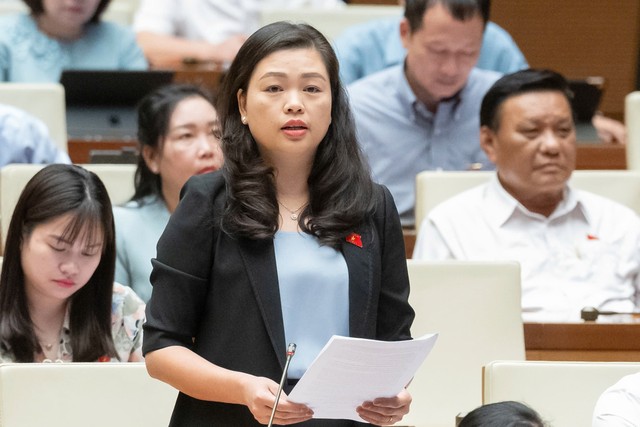 Đại biểu Đoàn Thị Lê An (đoàn Cao Bằng)