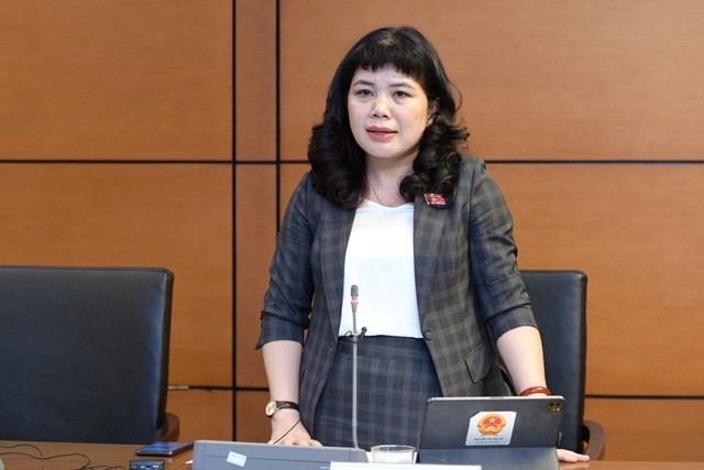 Đại biểu Nguyễn Thu Hà (đoàn Quảng Ninh)