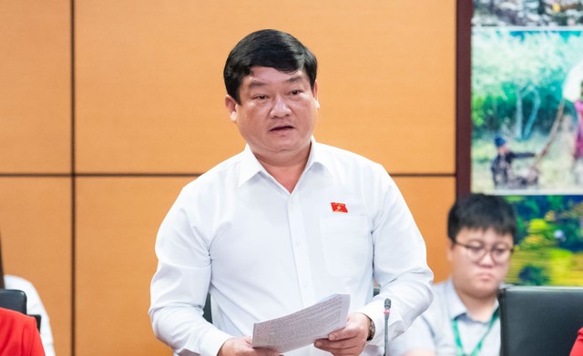 Đại biểu Lương Văn Hùng (đoàn Quảng Ngãi)