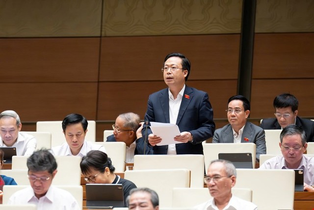 Đại biểu Nguyễn Đại Thắng (đoàn Hưng Yên)