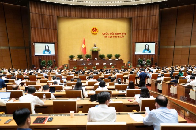 Quốc hội thảo luận về dự thảo Nghị quyết của Quốc hội về một số cơ chế, chính sách đột phá phát triển văn hoá Việt Nam sáng 22/4