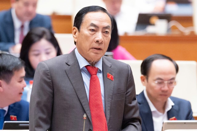 Đại biểu Phạm Văn Hoà (đoàn Đồng Tháp)