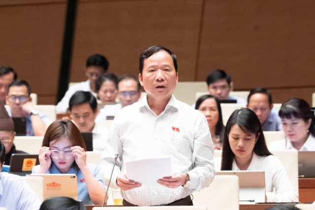 Đại biểu Nguyễn Đặng Ân (đoàn Lạng Sơn)