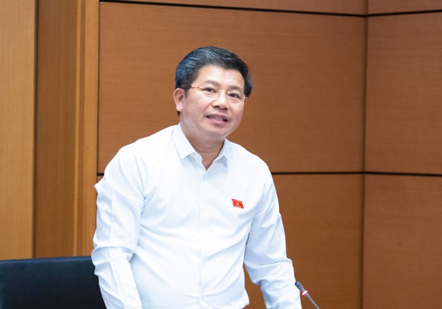 Đại biểu Trần Vũ Khiêm (đoàn Quảng Trị)