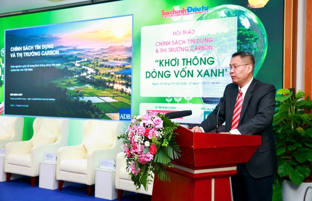 Ông Bùi Minh Giáp, đại diện Ngân hàng Phát triển châu Á (ADB) - Ảnh: Chí Cường