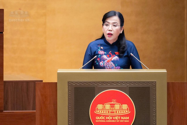 Bà Nguyễn Thanh Hải, Chủ nhiệm Ủy ban Khoa học, Công nghệ và Môi trường của Quốc hội