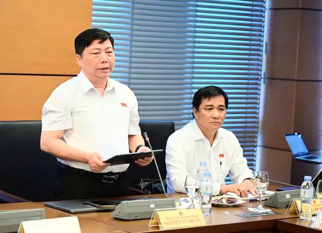 Đại biểu Nguyễn Vũ Trung (đoàn TP Hồ Chí Minh)