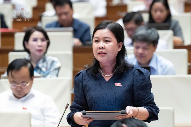 Đại biểu Nguyễn Phương Thủy (đoàn TP. Hà Nội)