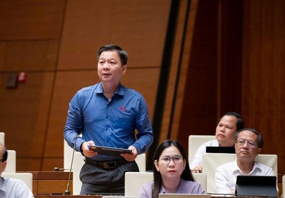 Đại biểu Nguyễn Bình Tân (đoàn Cà Mau) Đại biểu Nguyễn Bình Tân (đoàn Cà Mau)